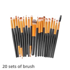 20pcs Makeup Brushes Tool Set Cosmetic Powder Eye Shadow Foundation Blush Blendi
