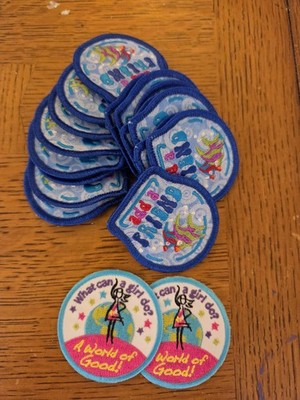 Girl Scout Patches Lot Of 20 Assorted Fun Patch