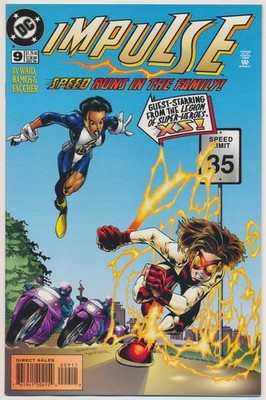 Impulse #9 Comic Book - DC Comics!