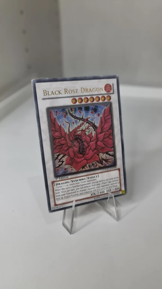 Black Rose Dragon - CSOC-EN039 Ultimate Rare 1st ED - MP - YUGIOH - Image 3 of 4
