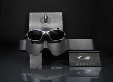 Oakley JULIET Plasma Glasses 1st Gen w/Black Pol Lenses OakleyVault/Blk Case Bag