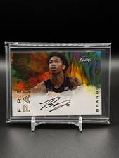 2016-17 Panini Court Kings Fresh Paint Rookie Auto Brandon Ingram 