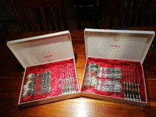 Silberbesteck  Vintage, 60 teilig Wilhelm Drache Solingen, 100er SILBERAUFLAGE