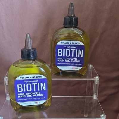 Hair Chemist Biotin Volume & Growth Hair Oil Helps Promote Hair Growth (2pk)