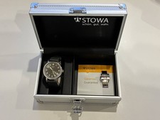 Stowa Partitio Grey Limited automatique 37 mm saphir 5 ATM n°38/100 Allemagne