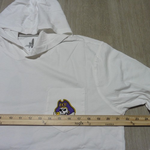 JOHNNIE-O ECU Herren L LARGE HOODIE EAST CAROLINA PIRATES EDISON PULLOVER T SHIRT - Bild 7 von 14