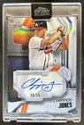 2026 Topps Chrome Black Chipper Jones Ivory Autographs (RAW)