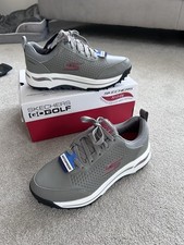 Sketchers Go Golf Arch Fit - Set Up SpikeLess  | Grey Red | Size UK 7 | RRP £120