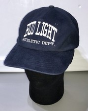 VTG 90  s Bud Light Athletic Dept. StrapBack Blue Hat