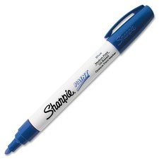 Blue Sharpie Oil Based Paint Marker For Arts And Crafts Quick Drying Nontoxic