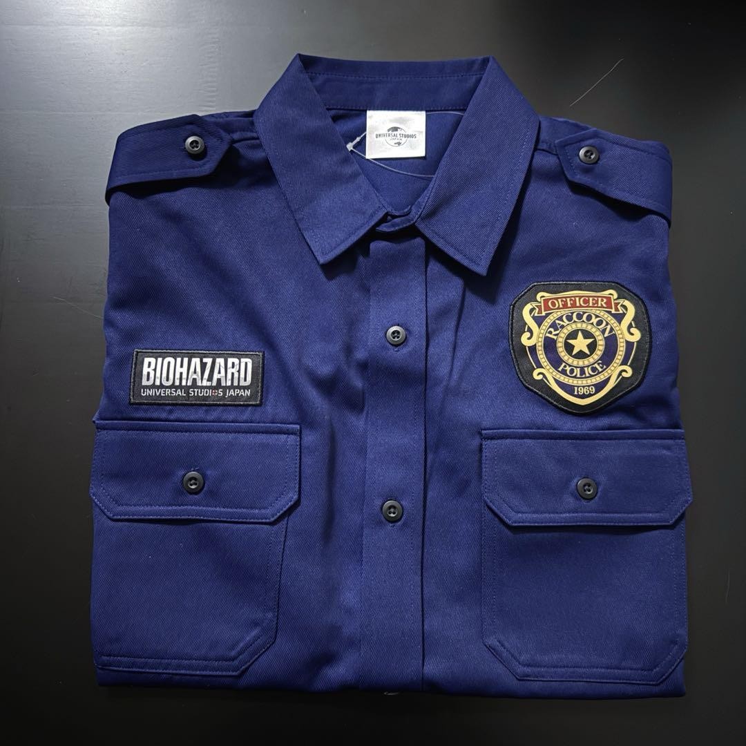 BIOHAZARD Resident Evil RPD 3Way Bag T-shirt size:L USJ JAPAN 2025