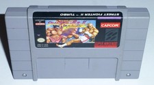 Street Fighter II 2 Turbo (Super Nintendo SNES Authentic) Cleaned Tested Working