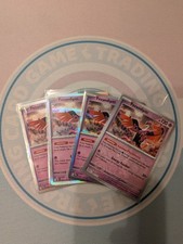POKEMON TCG FEZANDIPITI 45 REVERSE HOLO PRIMATIC EVOLUTIONS X4 PLAYSET NM
