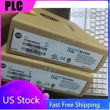 New Sealed Allen-Bradley 1746-NO4V SLC 500 PLC Analog Output Module US Free Tax