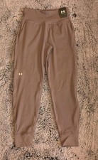 NEW UNDER ARMOUR Women's UA Movement Joggers S Small Pants Mauve Purple 75