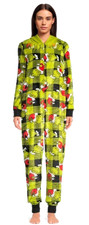 The Grinch Women's One Piece Hooded Pajamas /Costume - Size 4 - 6