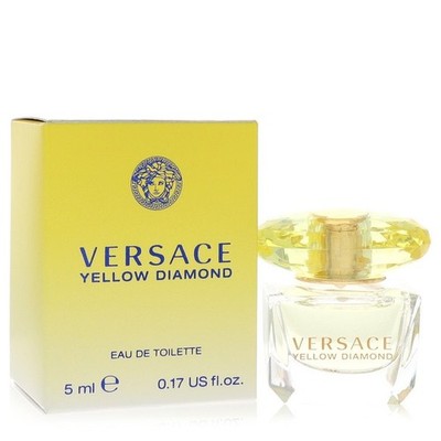 Versace Yellow Diamond by Versace Mini EDT .17 oz For Women Brand New