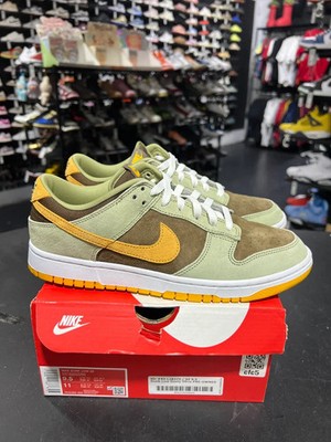 Size 9.5 - Nike Dunk Low Dusty Olive PRE-OWNED