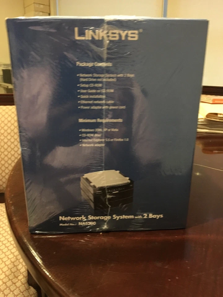 $1500 Brand New Cisco-Linksys Network Storage System with 2 Bays - Image 4 of 4
