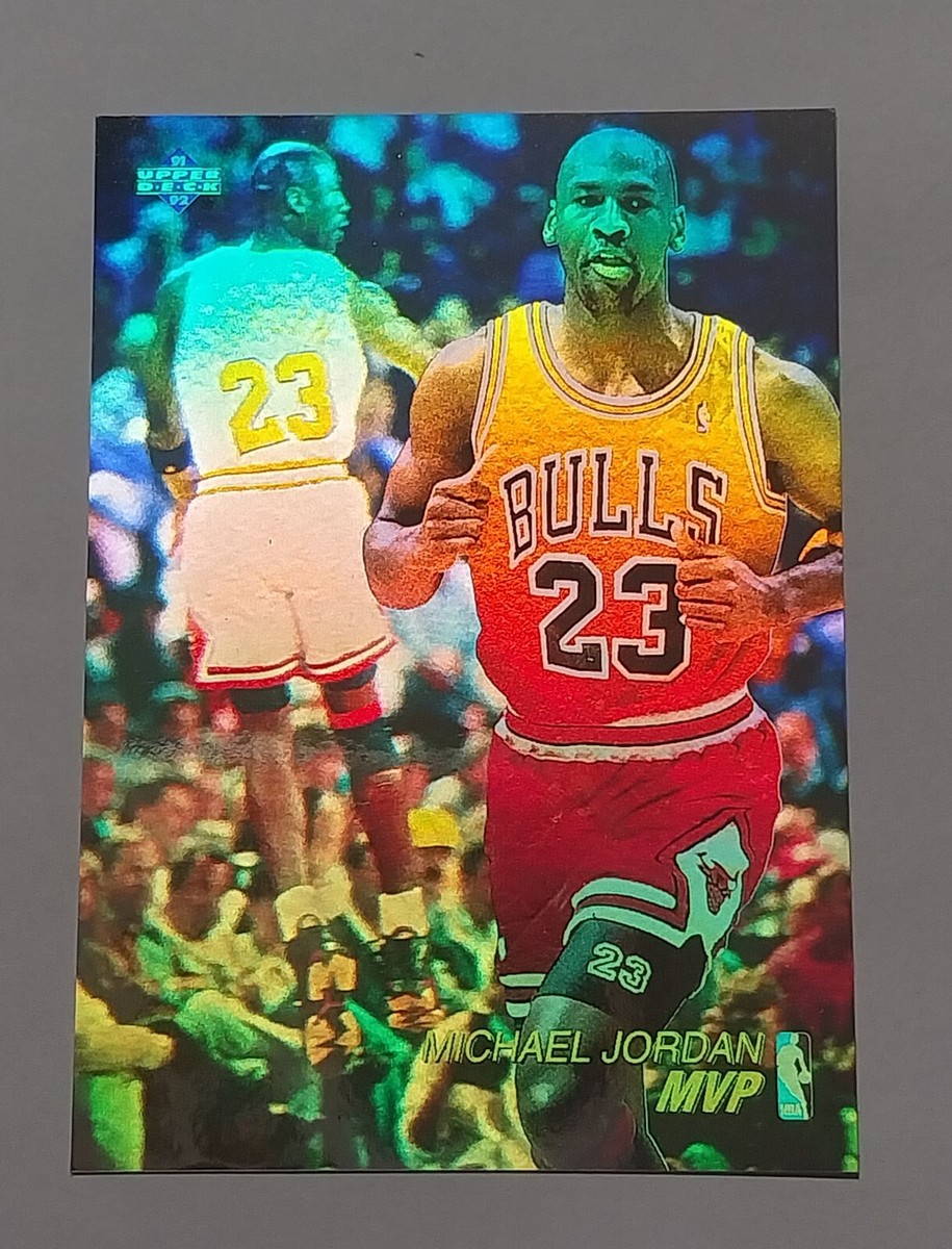 1991-92 Upper Deck Michael Jordan Award Winner MVP Hologram #AW4