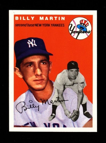 1994 TOPPS ARCHIVES 1954 BILLY MARTIN #13 YANKEES HOF 2