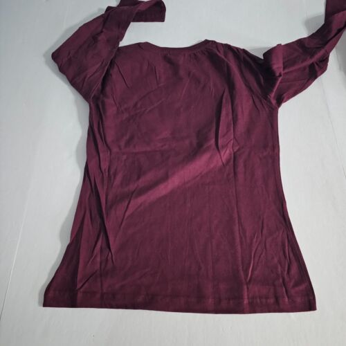 LAT Snowman Patch Long Sleeve Women's T-Shirt - Picture 7 of 22