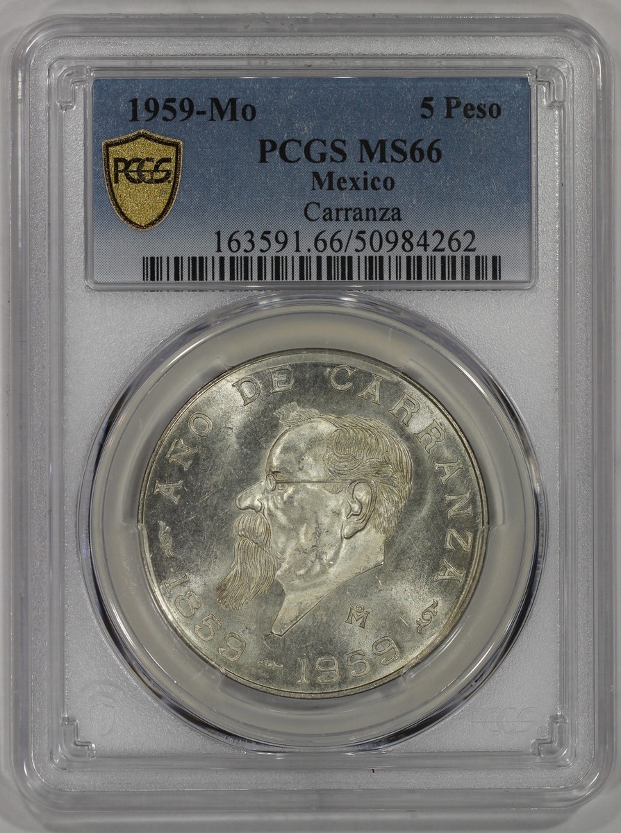 (Silver.900)メキシコ5ペソ銀貨 メキシコ 5ペソ銀貨 1948年 クアウテモック王 コイン 古銭