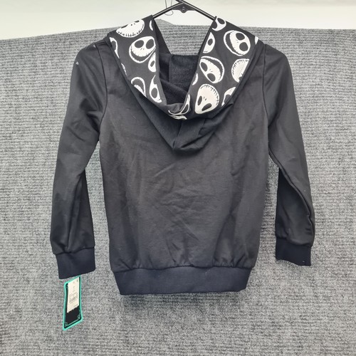 Disney Nightmare Before Christmas Jack Hoodie Sweater Kid Sz S(6/6X) Flawed - Picture 3 of 18