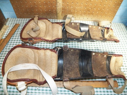 Parastinchi vintage SPALDING Pro Baseball Catchers #1712 - Foto 2 di 4