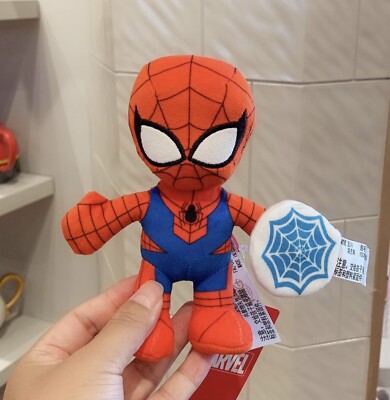 Authentic Plush Toy Marvel Spider Man Figure Shanghai Disney Store