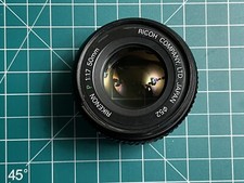 Ricoh Rikenon 50mm f/1.7 Prime Lens K Mount Chinon SLR Lens
