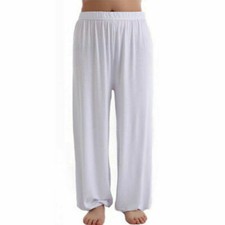 Pantaloni Harem Yoga Baggy Da Uomo Ali Baba Pantaloni Larghi Solidi