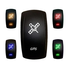 12V ON/OFF Waterproof Rocker Switch "GPS" Off Road 4x4 UTV Sand Rail RZR Ranger