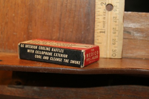 Vintage Medico Pipe Filters 1950's Box of 9 - Picture 3 of 5