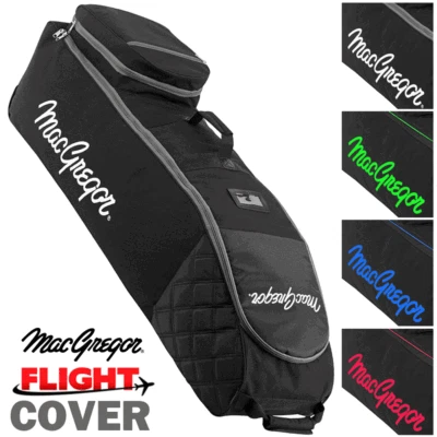 MACGREGOR 2024 XL DELUXE GEPOLSTERTE GOLFTASCHE FLUGREISEABDECKUNG @ 40 % RABATT