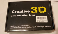 3D Optical Illusion Night Lights Visual Creative LED Desk Lamp Remote Control