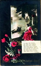 Latvia 1927 Birthday Postcard w/Walka  C  Cancel