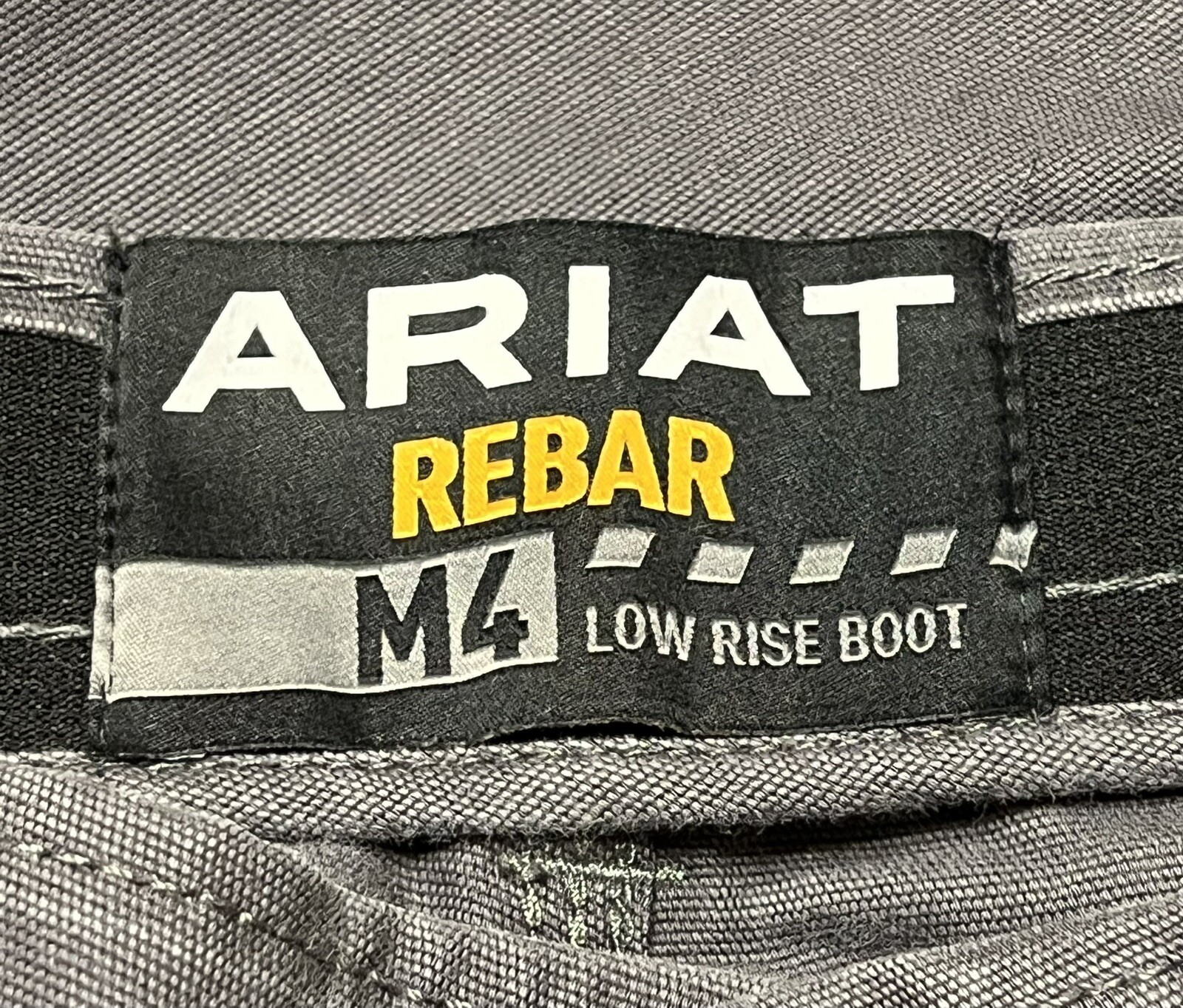 Ariat M4 Rebar Low Rise Straight Double Knee Gray Canvas Cargo Pants Men’s 32X30 eBay