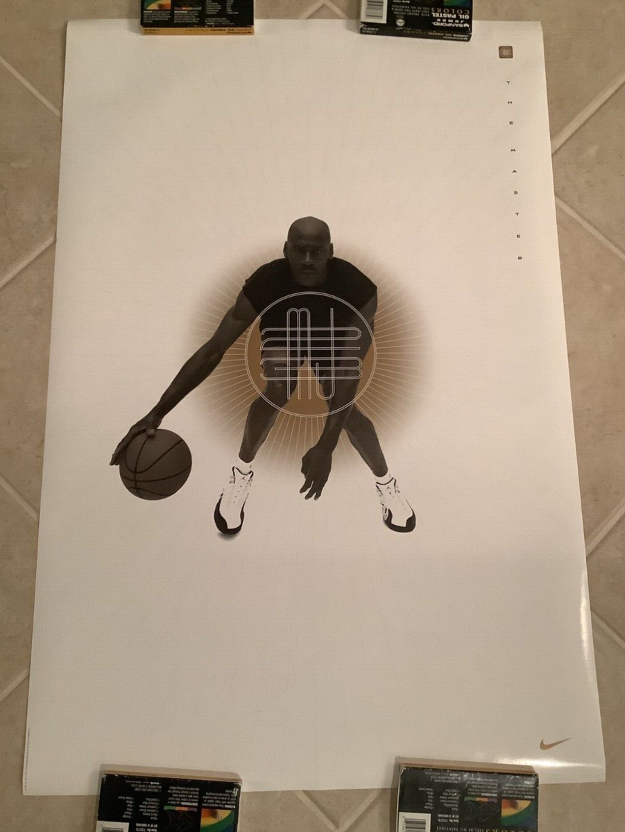 Original 1997 Michael Jordan Nike Poster 