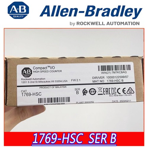 New Factory Sealed allen bradley 1769-HSC Ser B CompactLogix High-Speed Module