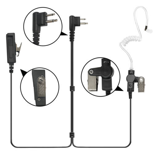 10PCS Security Earpiece Fits CLS1410 CLS1413 CLS1450 RDM2070D GP3688 Radio - Picture 2 of 5