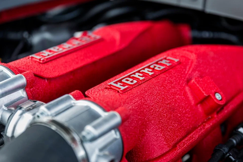 2PK ARRUGAS PLUS PINTURA EN AEROSOL ROJA RECUBRIMIENTO LATA AUTO VÁLVULA CUBIERTA ALTA TEMPERATURA Foto 4 de 4