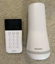 SimpliSafe 2 Piece Wireless Home Security System - White.