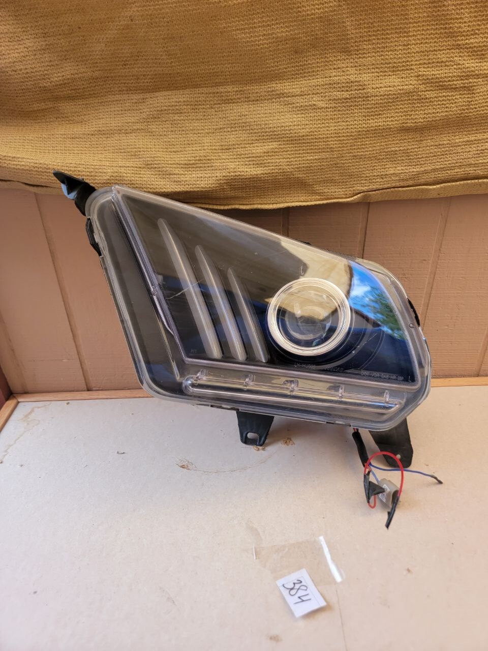 Headlight For 2010-2014 Ford Mustang Left Side [384]