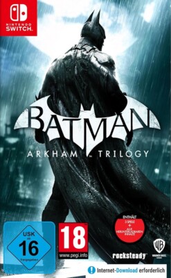 Batman Arkham Trilogy (Uncut Edition) (Switch) (NEU) (OVP) (Deutsche Verpackung)