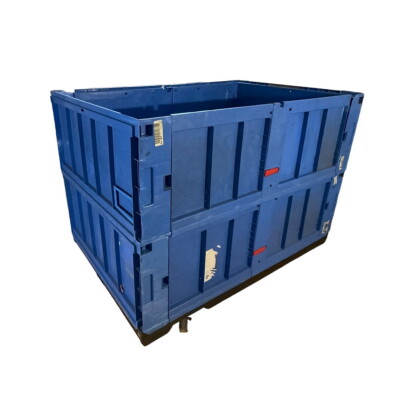 Transportroller Rollbrett 120 x 80 cm mit 2 Aufsatzrahmen Eurobox Profi 450 kg 