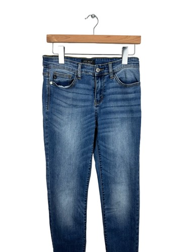 Judy Blue Jeans Damen 28 Blau Denim Relaxed Fit Stretch Medium Wash 28x25 - Bild 3 von 13