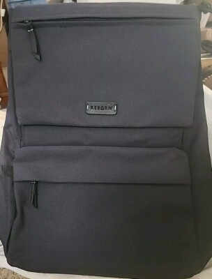 NEW Bugatti  Reborn Collection Backpack - NAVY, RFID