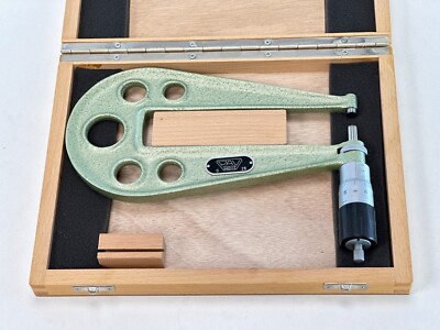 Bügelmessschraube mit tiefem Messbügel PAV D8 0-25mm Bügeltiefe 150mm RHV20896