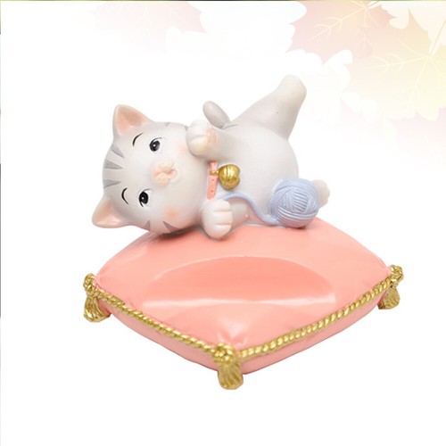 Christmas Miniatures Figurines Desktop Phone Holder Ornament - 第 11/11 張圖片